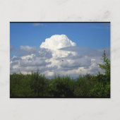 Explosion der Wolken Postkarte (Vorderseite)