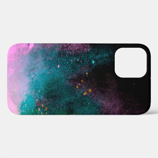 Explosion des abgeschiedenen farbigen Pulvers auf Case-Mate iPhone Hülle (Rückseite (Horizontal))