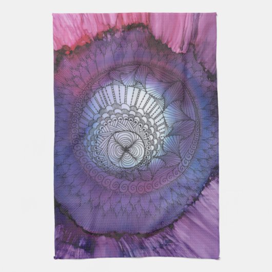 Explosion des FarbGeschirrtuchs Geschirrtuch (Vertikal)