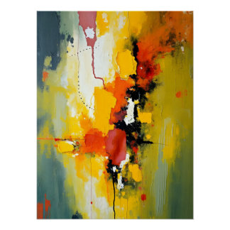 Explosion des Lichts Poster