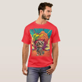 Explosion des mechanischen Cartoon T-Shirt (Vorne ganz)