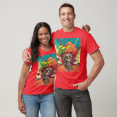 Explosion des mechanischen Cartoon T-Shirt (Unisex)