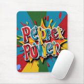 "Explosion des Pepper-Powers" Mousepad (Mit Mouse)