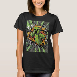 Explosion des Stramplers Grafik-T - Shirt