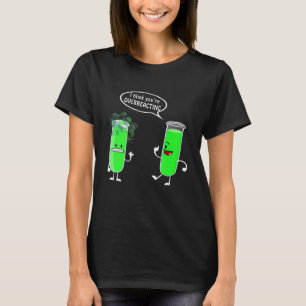 Explosion des Versuchstubes mit Überreaktionen des T-Shirt
