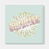 Explosion einer überraschenden Onomatopoese Magnet (Vorne)