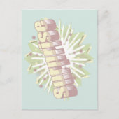 Explosion einer überraschenden Onomatopoese Postkarte (Vorderseite)