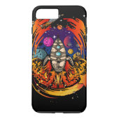 Explosion eines Raumschiffs Case-Mate iPhone Hülle (Rückseite)