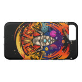 Explosion eines Raumschiffs Case-Mate iPhone Hülle (Rückseite (Horizontal))