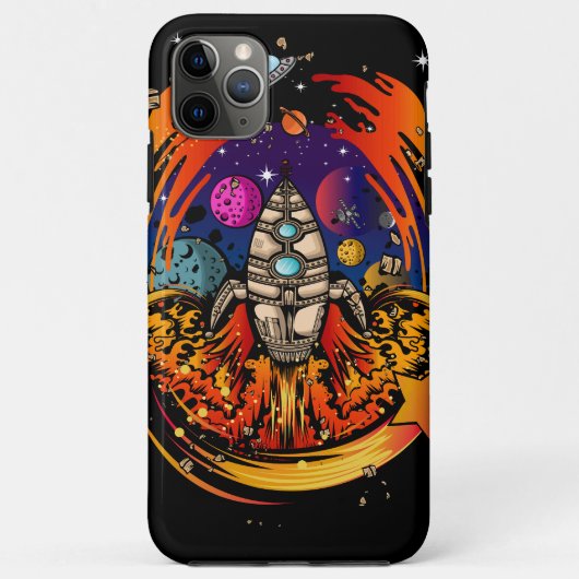 Explosion eines Raumschiffs Case-Mate iPhone Hülle (Rückseite)