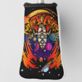 Explosion eines Raumschiffs Golf Headcover (Rotieren 90)