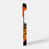 Explosion eines Raumschiffs iPhone Hülle (Linke Seite)