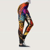 Explosion eines Raumschiffs Leggings (Rechts)