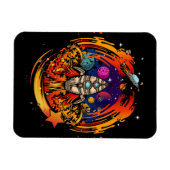 Explosion eines Raumschiffs Magnet (Horizontal)