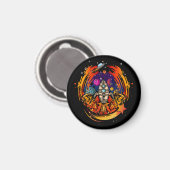 Explosion eines Raumschiffs Magnet (Vorderseite/Rückseite)