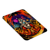 Explosion eines Raumschiffs Magnet (Rechte Seite)