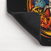 Explosion eines Raumschiffs Mousepad (Ecke)