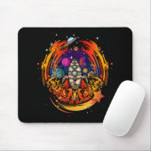 Explosion eines Raumschiffs Mousepad (Mit Mouse)