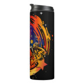 Explosion eines Raumschiffs Thermosbecher (Nach rechts gedreht)