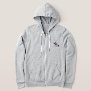 Explosion Farbige Abstrakte Stammes-Tattoo-Kunst Hoodie