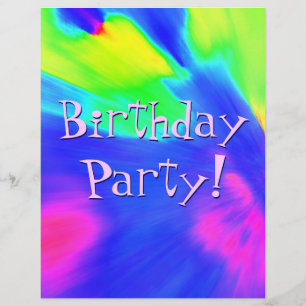 Explosion Geburtstagsparty II Flyer