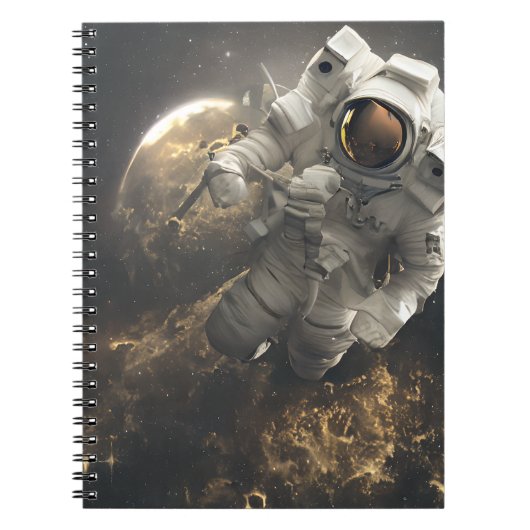 Explosion im Weltraum Notizblock (Vorderseite)