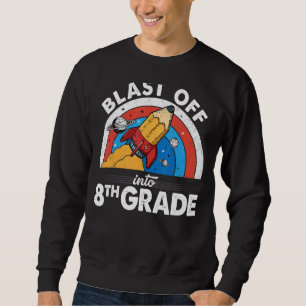Explosion in den 8. sweatshirt