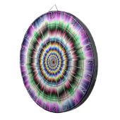 Explosion in grün und blau violett dartscheibe (Vorderseite rechts)