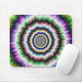 Explosion in grün und blau violetter Mousepad (Mit Mouse)