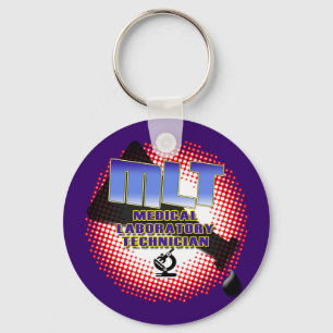 EXPLOSION MLT medizinisches Labortechnologe Schlüsselanhänger