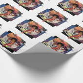 Explosion nach Spionage Geschenkpapier (Ecke)