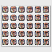 Explosion nach Spionage Geschenkpapier (Flach)
