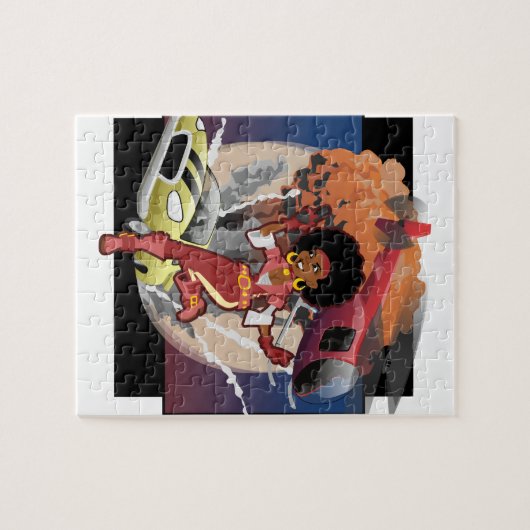 Explosion nach Spionage Puzzle (Horizontal)