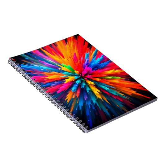 Explosion of Colors Notizblock (Rechte Seite)