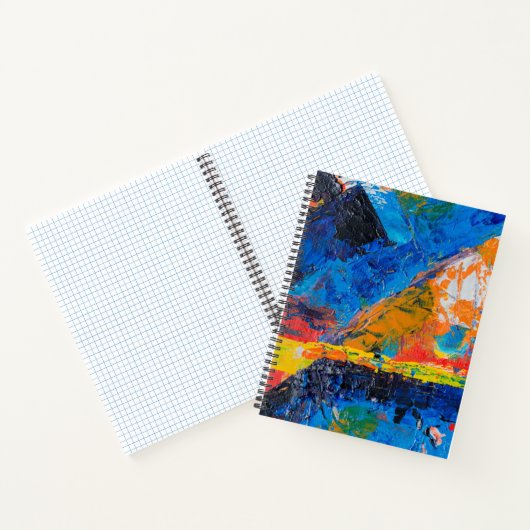 Explosion of Colors Spiral Notebook Notizblock (Innenseite)