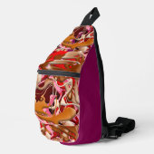 Explosion of Frozen Flavors Crossbody Bag (Rechte Ecke)