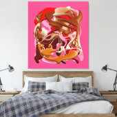Explosion of Frozen Flavors Leinwanddruck (Insitu (Schlafzimmer))