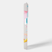 Explosion pastellfarbener Formen Case-Mate iPhone Hülle (Rückseite / Rechts)