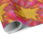 Explosion rosa und gelb grunge geschenkpapier (Rolleneckpunkt)
