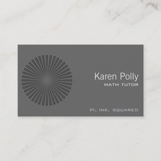 Explosion Visitenkarte (Vorderseite)