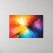 Explosion von Essenzen Leinwanddruck (Vorderseite)