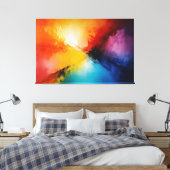 Explosion von Essenzen Leinwanddruck (Insitu (Schlafzimmer))