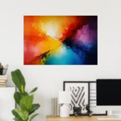 Explosion von Essenzen Poster (Heimbüro)