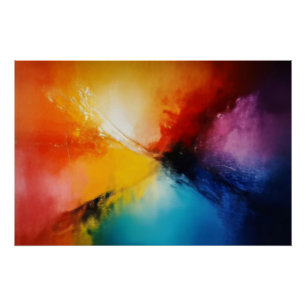 Explosion von Essenzen Poster