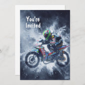 Explosionen von Motorrädern Einladung (Vorne/Hinten)