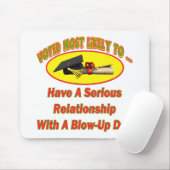 Explosions-Puppen-Verhältnis Mousepad (Mit Mouse)