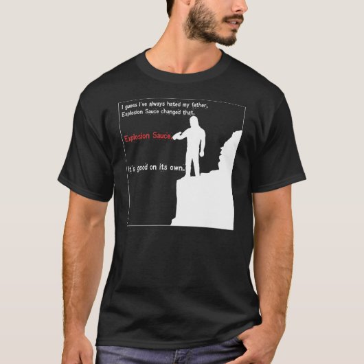 Explosions-Soße-Dunkelheits-Shirt T-Shirt (Vorderseite)