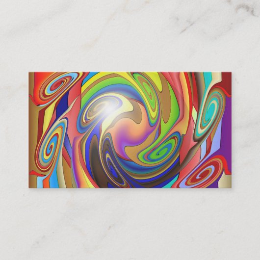 Explosions-Visitenkarte Visitenkarte (Vorderseite)