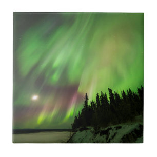 explosionsartiges Aurora Fliese