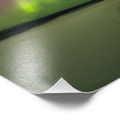 explosionsartiges Aurora Fotodruck (Ecke)